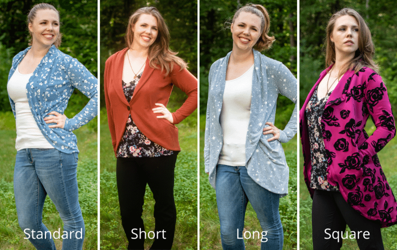 Calgary Cardigan collars